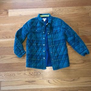 Cat and Jack Boys small 6/7 shirt jacket